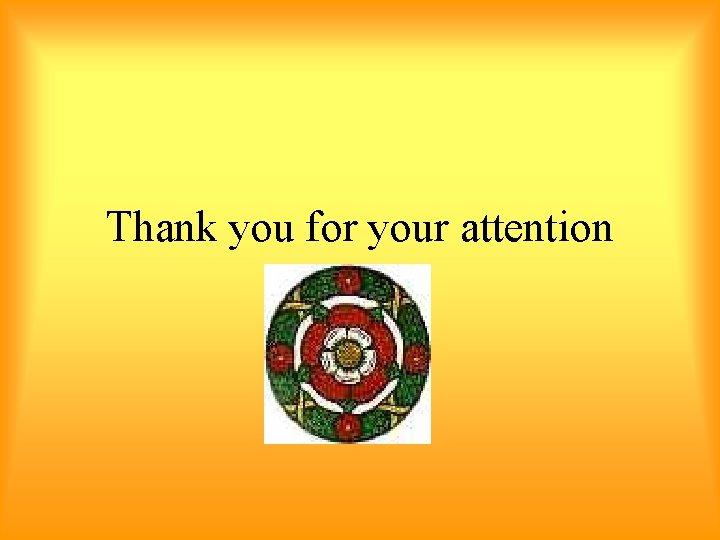 Thank you for your attention 