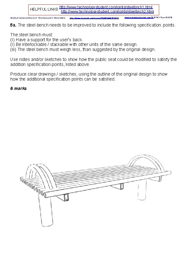 HELPFUL LINKS http: //www. technologystudent. com/joints/steelbnch 1. html http: //www. technologystudent. com/joints/steelbnch 2. html