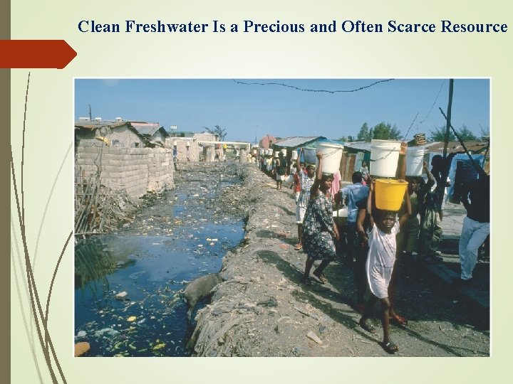 Clean Freshwater Is a Precious and Often Scarce Resource 
