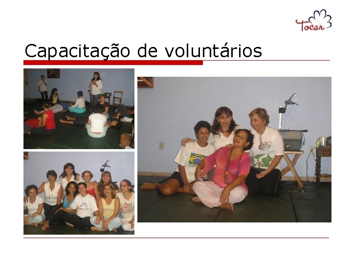 Capacitação de voluntários 