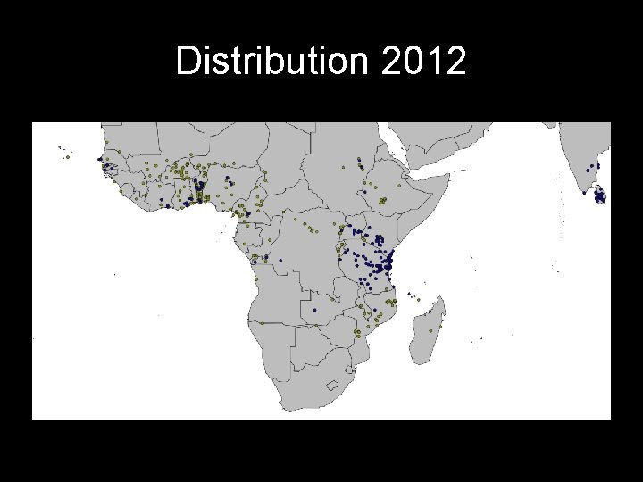 Distribution 2012 