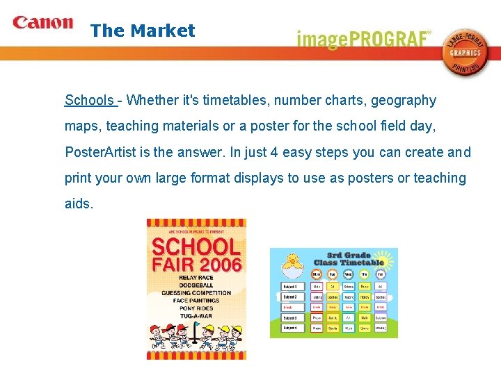 The Market Schools - Whether it's timetables, number charts, geography maps, teaching materials or