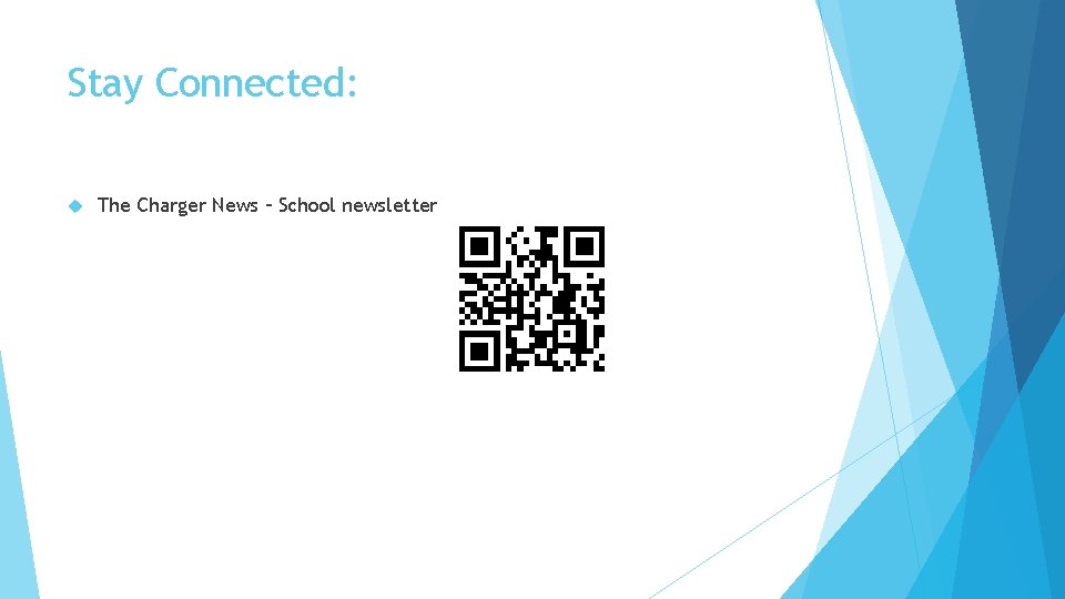 Stay Connected: The Charger News – School newsletter Stay Connected: The Charger News – School newsletter