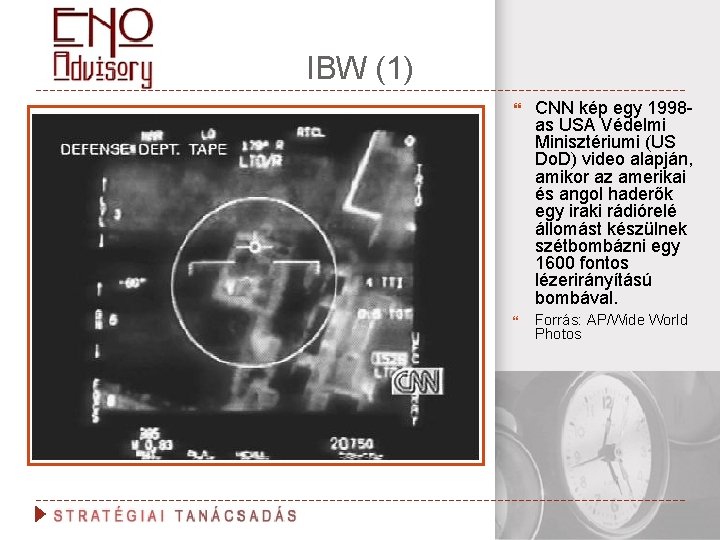 IBW (1) CNN kép egy 1998 as USA Védelmi Minisztériumi (US Do. D) video