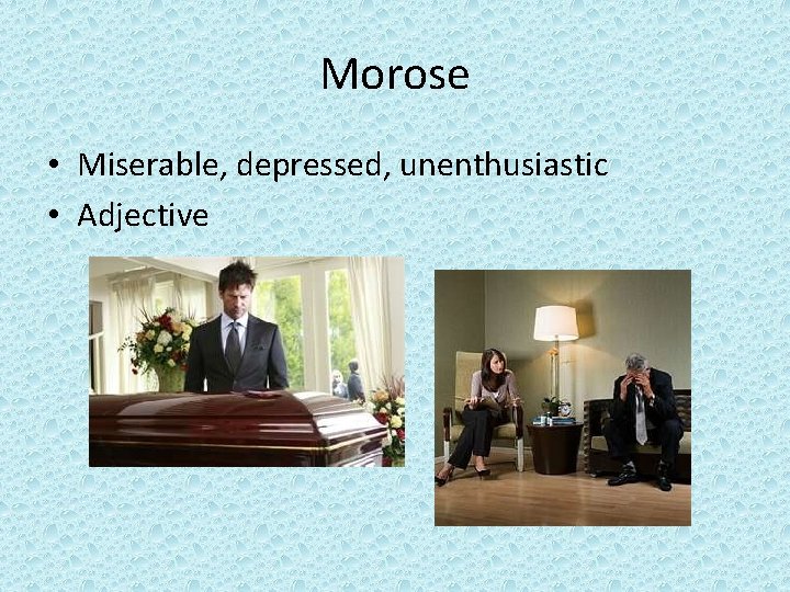 VOCABULARY BONANZA December 1 2015 leave out someone