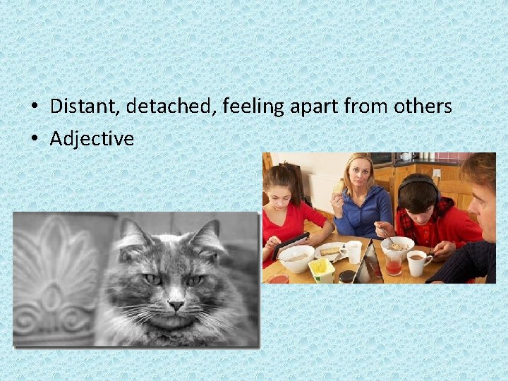 VOCABULARY BONANZA December 1 2015 leave out someone