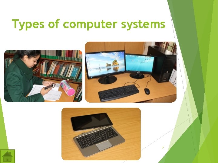 Types of computer systems 7 Types of computer systems 7