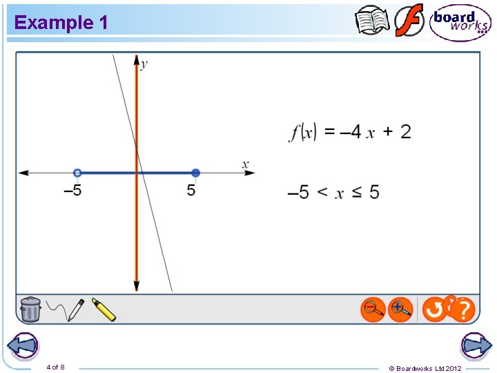 Example 1 4 of 8 © Boardworks Ltd 2012 