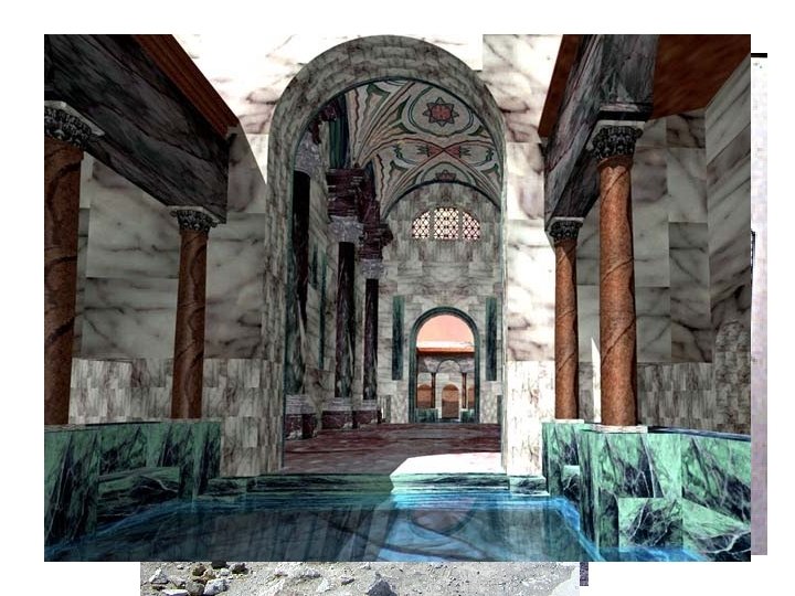 ROMAN BATHING STRIGIL WITH FLASK HYPOCAUST Apodyterium SYSTEM ROMAN BATHING STRIGIL WITH FLASK HYPOCAUST Apodyterium SYSTEM