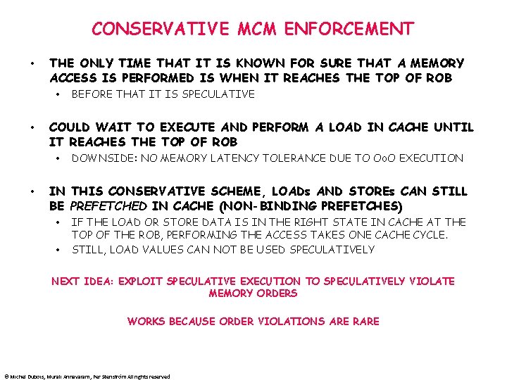 CONSERVATIVE MCM ENFORCEMENT • THE ONLY TIME THAT IT IS KNOWN FOR SURE THAT