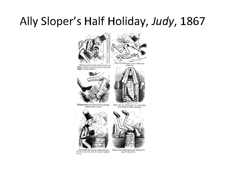 Ally Sloper’s Half Holiday, Judy, 1867 