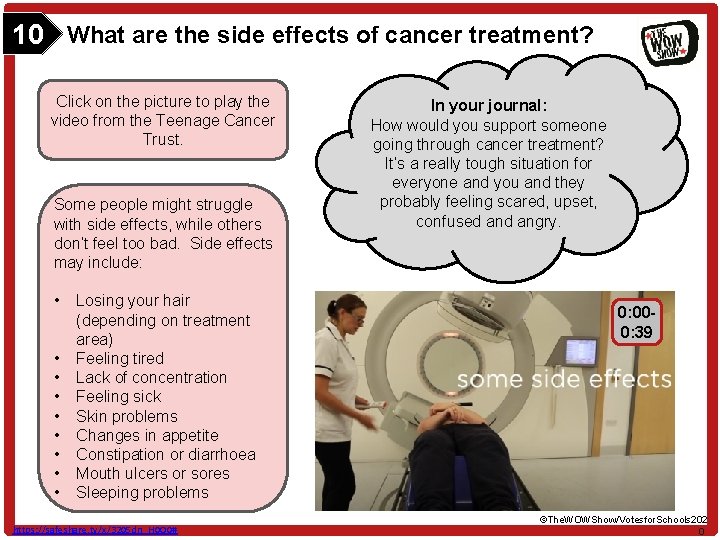 10 What are the side effects of cancer treatment? Click on the picture to