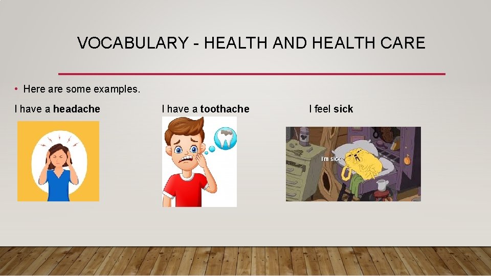 Health Simple Example UNIT II HEALTHY HABITS Good health Frequency Adverbs