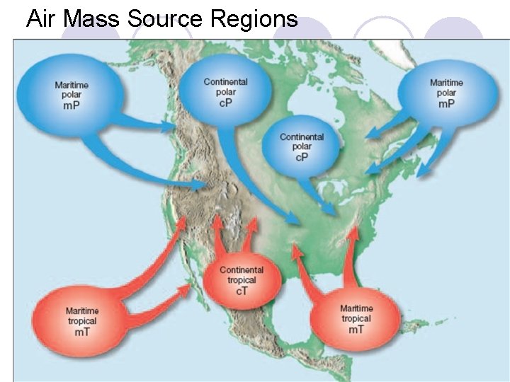 Air Mass Source Regions 