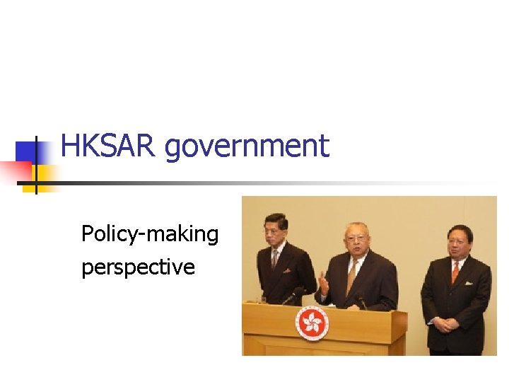 n Interpretation of sustainable development in Hong Kong