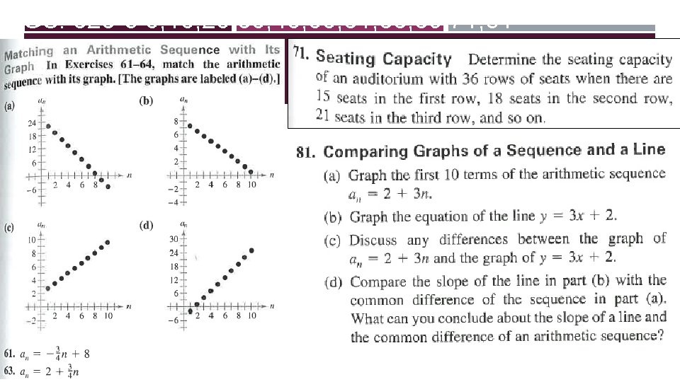 PGS. 626 -8 5, 15, 25, 35, 45, 55, 61, 63, 69, 71, 81