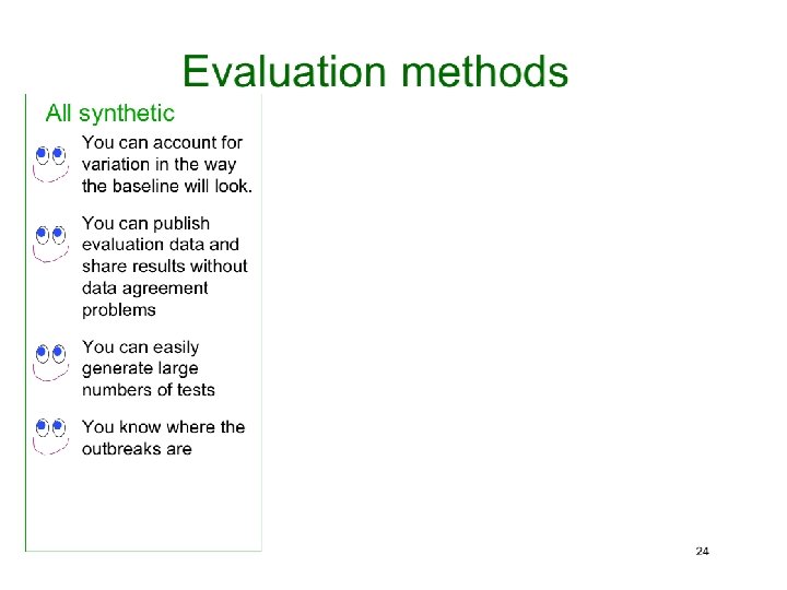 Copyright © 2002, 2003, Andrew Moore Biosurveillance Detection Algorithms: Slide 33 