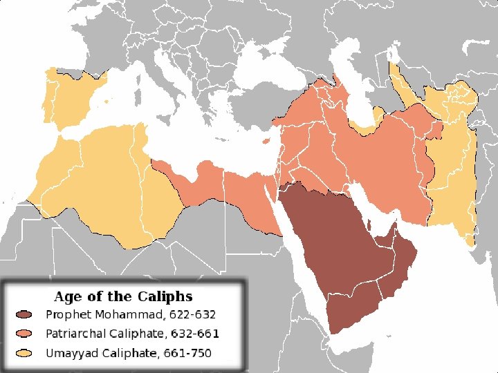 Mohammad Map The Rise Of Islam The Life of Muhammad