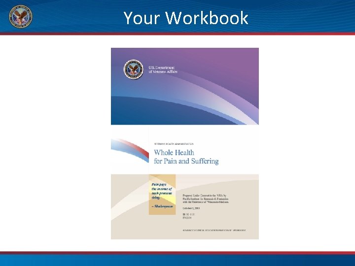 Your Workbook 