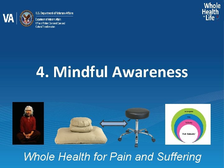 4. Mindful Awareness Whole Health for Pain and Suffering 