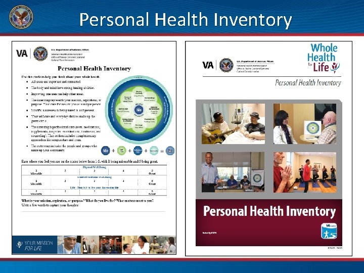 Personal Health Inventory 