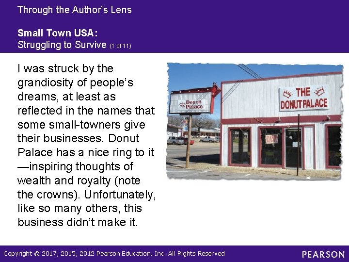 Through the Author’s Lens Small Town USA: Struggling to Survive (1 of 11) I