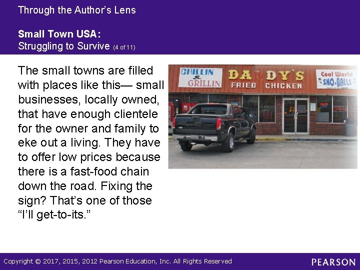 Through the Author’s Lens Small Town USA: Struggling to Survive (4 of 11) The