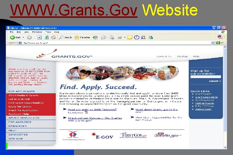 WWW. Grants. Gov Website 2/10/2022 44 