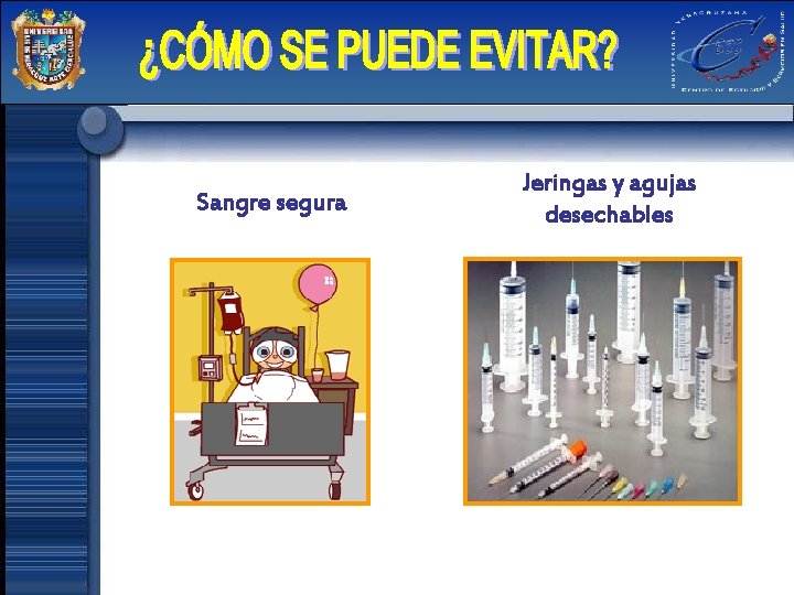 Sangre segura Jeringas y agujas desechables 