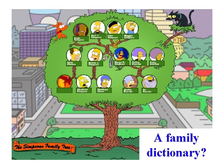 A family dictionary? 