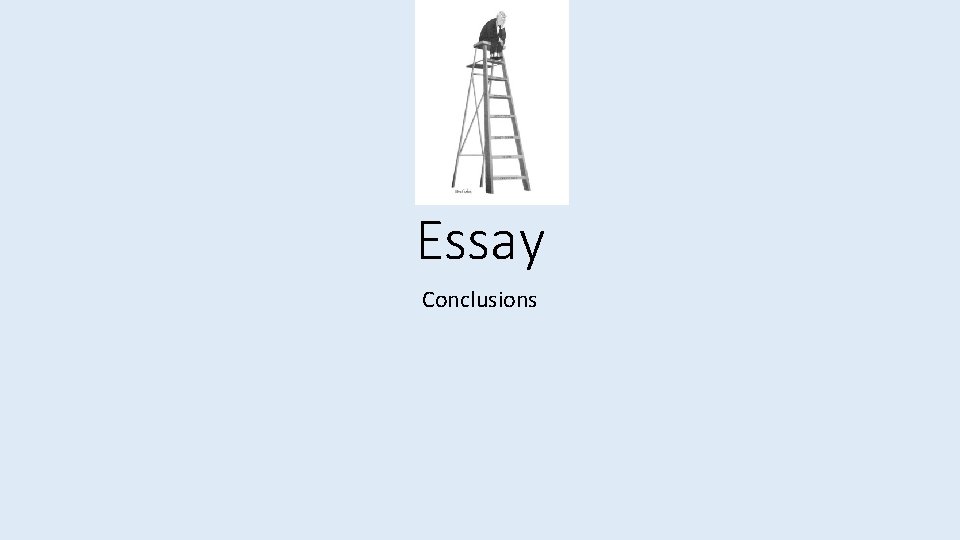 Essay Conclusions 