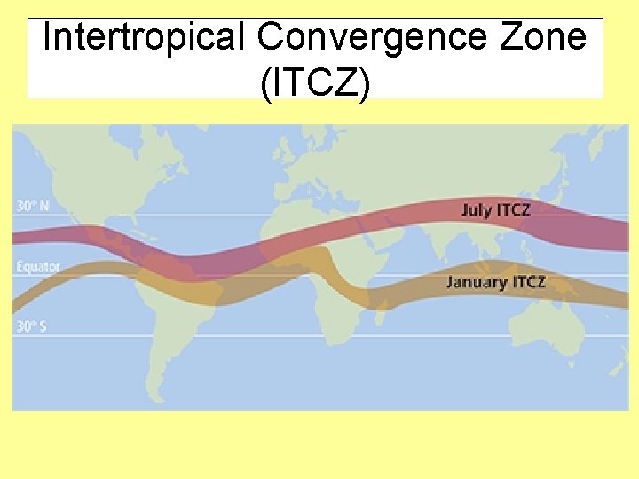 Intertropical Convergence Zone (ITCZ) 