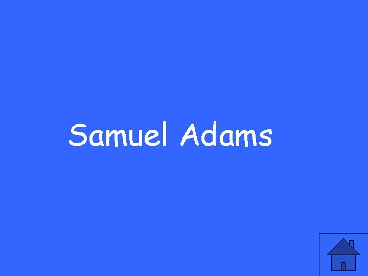 Samuel Adams 