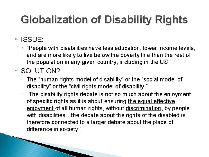 The Future of Disability Rights Law Sherrie Brown