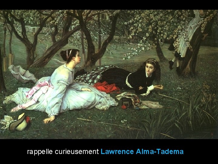 rappelle curieusement Lawrence Alma-Tadema 