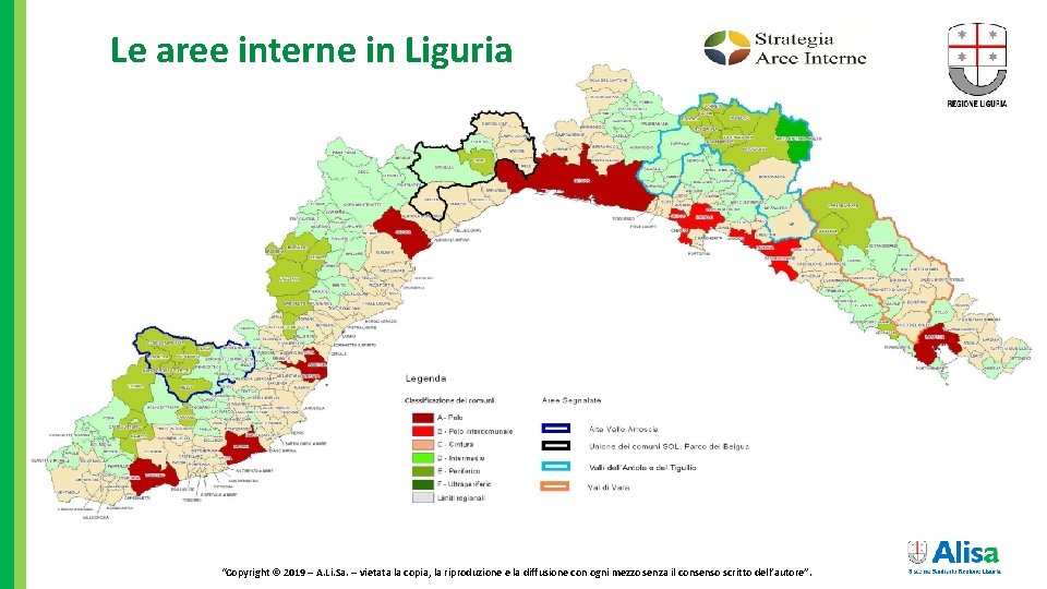 Le aree interne in Liguria “Copyright © 2019 – A. Li. Sa. – vietata