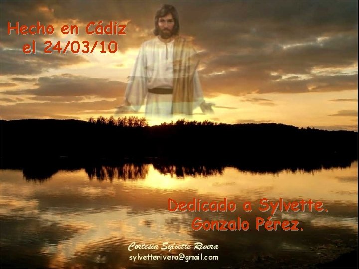 Hecho en Cádiz el 24/03/10 Dedicado a Sylvette. Gonzalo Pérez. Hecho en Cádiz el 24/03/10 Dedicado a Sylvette. Gonzalo Pérez.