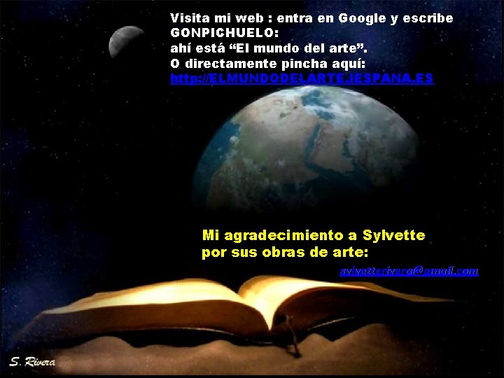 Visita mi web : entra en Google y escribe GONPICHUELO: ahí está “El mundo Visita mi web : entra en Google y escribe GONPICHUELO: ahí está “El mundo