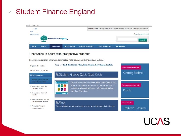 Student Finance England 