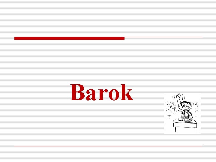 Barok 