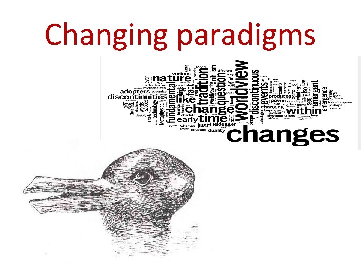 Changing paradigms 