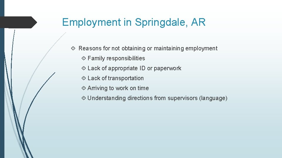 Aspirations of CMI Students to Migrate Livelihood Transition