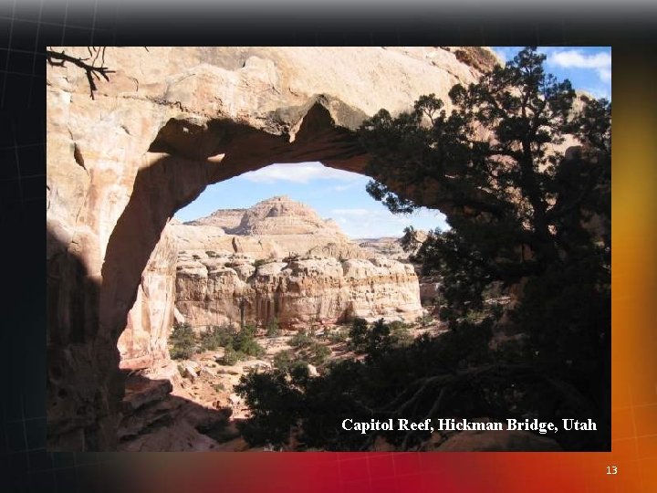 Capitol Reef, Hickman Bridge, Utah 13 