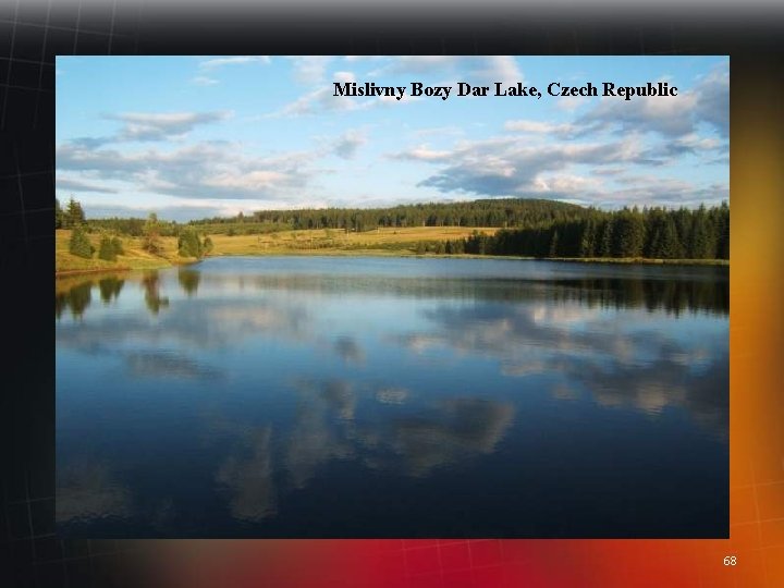 Mislivny Bozy Dar Lake, Czech Republic 68 
