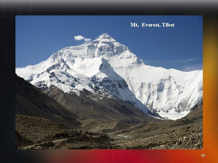 Mt. Everest, Tibet 99 