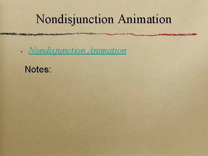 Nondisjunction Animation • Nondisjunction Animation Notes: 