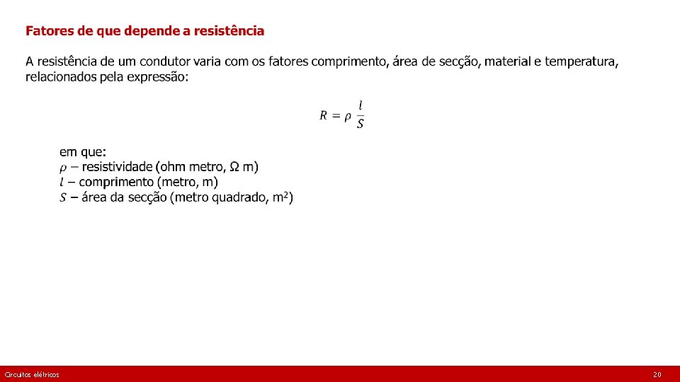 Circuitos elétricos 20 