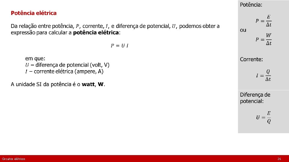 Circuitos elétricos 26 