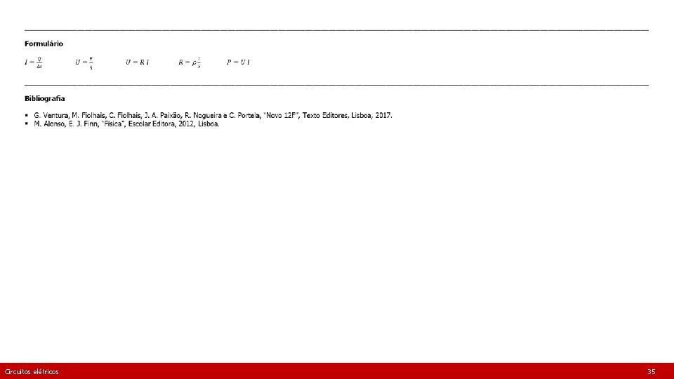 Circuitos elétricos 35 