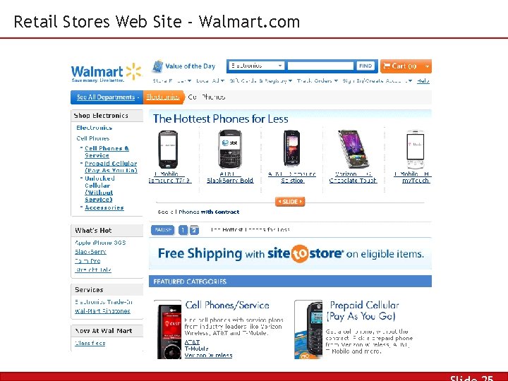 Retail Stores Web Site - Walmart. com 